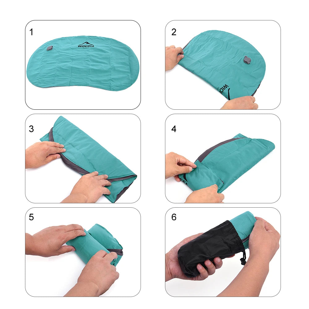 Inflatable Travel Pillow - Compact Air Cushion