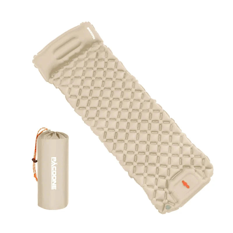 Ultralight Air Mat with Built-in Inflator Pump for Travel and Hiking