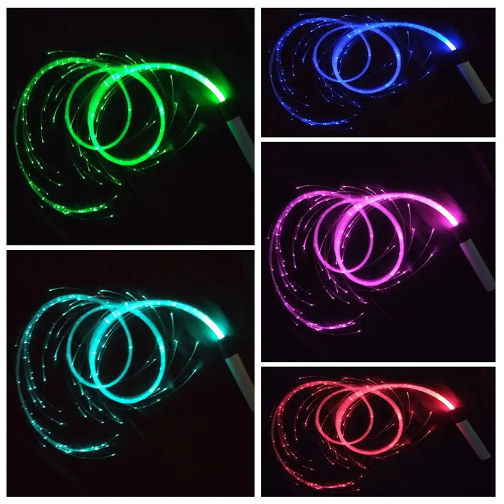 Fiber Light Optic Dance Whip