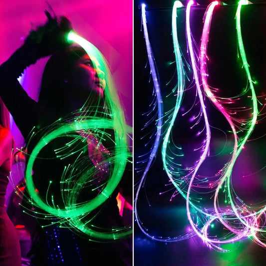 Fiber Light Optic Dance Whip