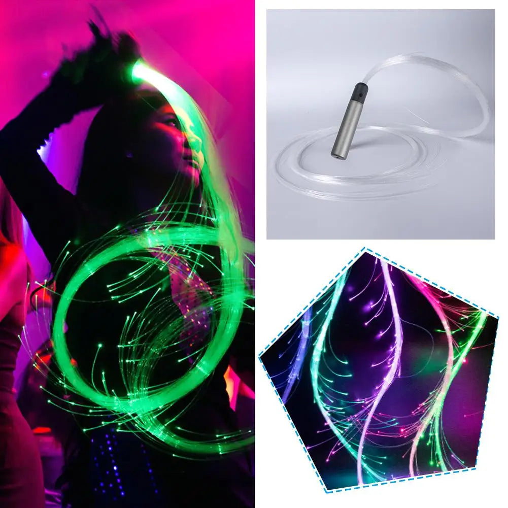 Fiber Light Optic Dance Whip