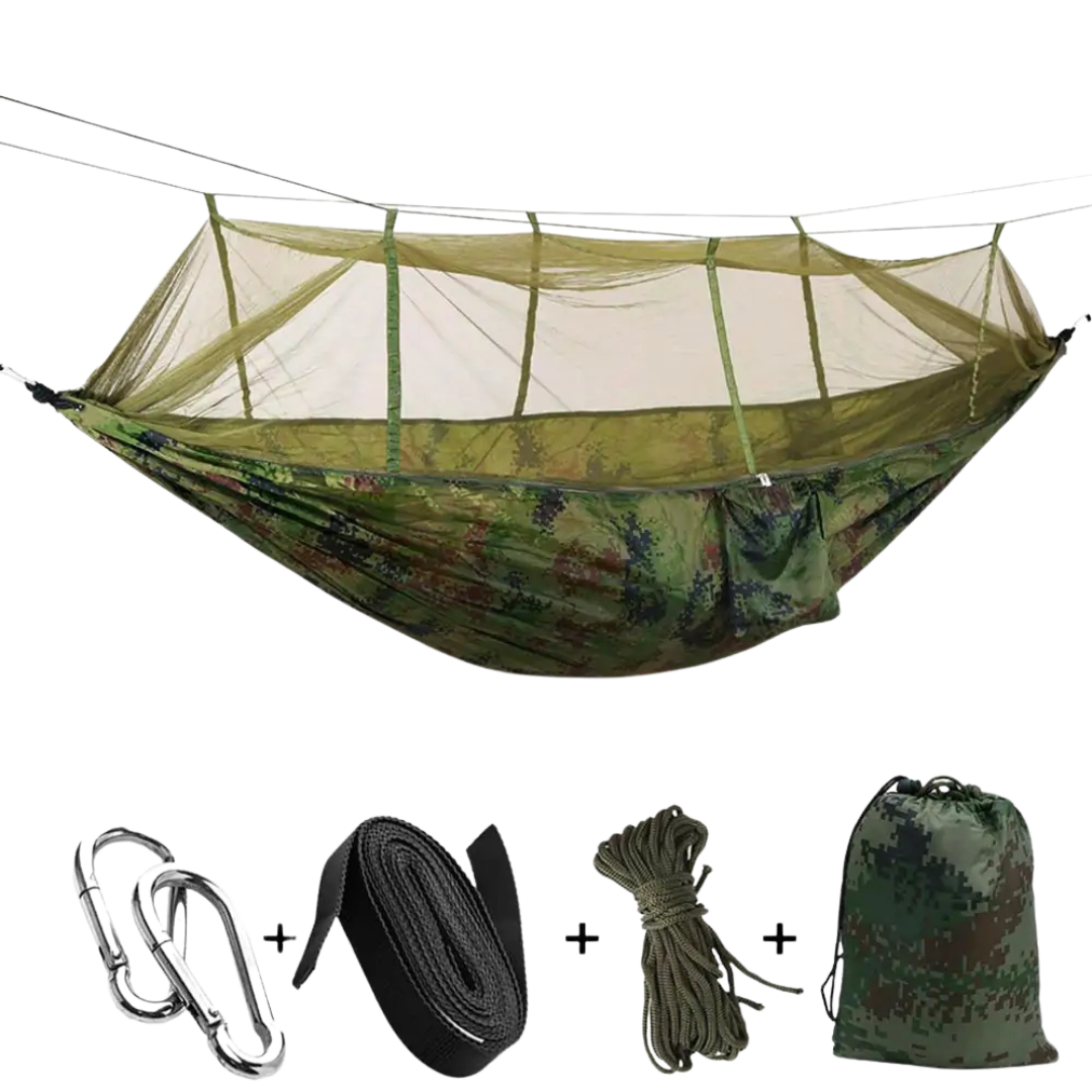 Camping Hammock with Mosquito Bug Net