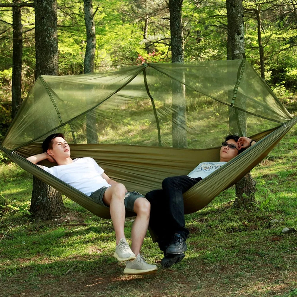 Camping Hammock with Mosquito Bug Net